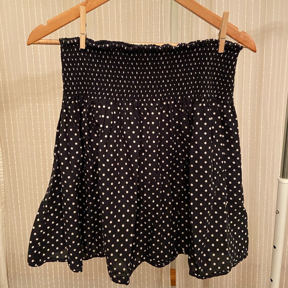Polka dot H&M skater skirt